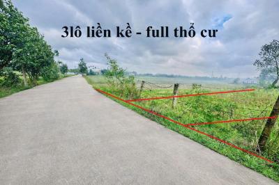 3 LÔ LIỀN KỀ FULL THỔ CƯ – MẶT TIỀN TRỤC CHÍNH TÍCH PHÚ – PHÚ MỸ