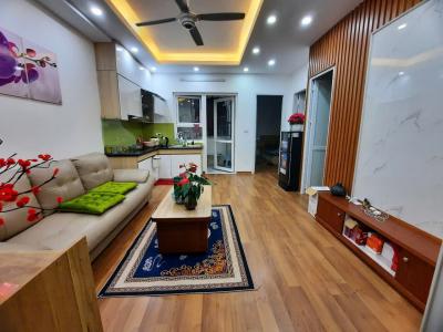 Bán căn hộ chung cư quận Hoàng Mai 46m2, 2 ngủ full nội thất, giá siêu rẻ