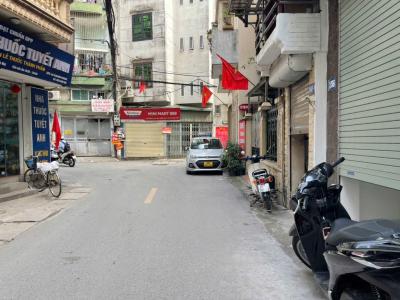 BÁN CỰC GẤP LUÔN NHÀ MẶT PHỐ NGUYỄN ĐỨC CẢNH DT KHỦNG 74m. MT Rộng. KINH DOANH - Ô TÔ TRÁNH - THÔNG