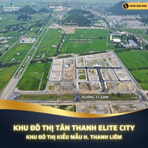 Bán đất nền dự án Khu đô thị Tân Thanh Elite City huyện Thanh Liêm, Hà Nam đã có sổ đỏ