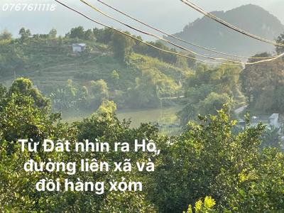 Bán đất nhà vườn Tuân Lộ Tân Lạc,view hồ thủy nông,gần TT Mãn Đức,1.1ha,3 tỷ dư