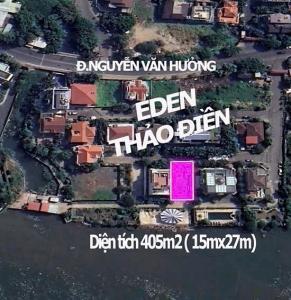 Bán đất thổ cư MT SÔNG SÀI GÒN DT= 405m2 Nguyễn Văn Hưởng, Thảo Điền, Q.2 - 135 tỷ