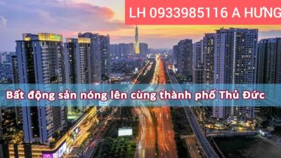 Bán lô đất mặt tiền đường 30M . MT Đường liên phường Phước Long B. TP Thủ Đức