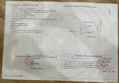 BÁN NHÀ CẤP 4 GẦN TRỤC CHÍNH HL405 – VĂN HÒA, HỮU BẰNG, KIẾN THỤY  GIÁ 1,4X TỶ  Ô TÔ VÀO NHÀ – ZALO