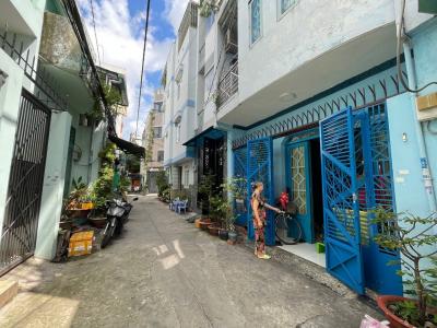 Bán nhà riêng DT 44m2, Hẻm xe hơi thông Đường Trần Văn Ơn, Tân Phú