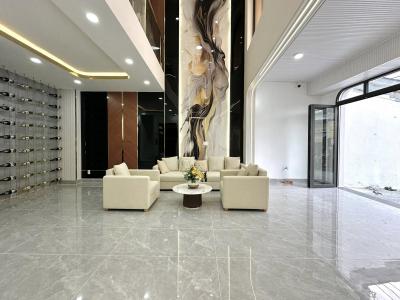 BÁN NHÀ TRẦN KIM XUYẾN 76M2X5T, Ô TÔ TRÁNH, KINH DOANH, MẶT TIỀN 6.1M, GIÁ 36.9 TỶ