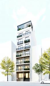 bán tòa nhà APARTMENT phố Phan Kế Bính 120m2 x 10 tầng lô góc giá 45 tỷ dòng tiền 220tr/th