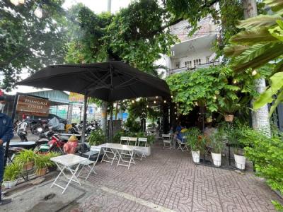 Bình Thạnh  ! NHANH CÒN ! QUÁN CAFE GÓC 2 MT ĐẸP LẮM ! DTSD 6m x 14m , Lề Đường góc rộng,