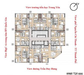 CẦN BÁN CĂN 86M2 CHUNG CƯ TRẦN DUY HƯNG