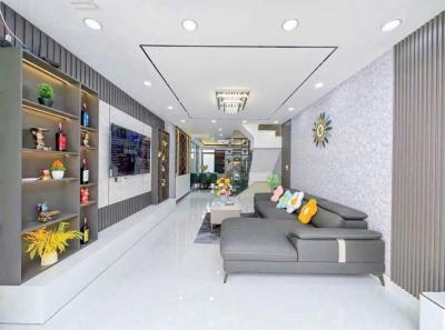căn nhà MƠI, HẺM THÔNG gọn KDBB - 3 TẦNG, NGUYỄN VĂN QUỲ Q7 - FULL thiết kế bên trong đẳng cấp, CHỈ