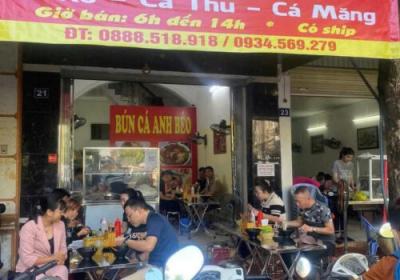 Chính chủ sang nhượng lại quán ăn tại 21 Thái Phiên, lô 22 Lê Hồng Phong, Đông Khê, Ngô Quyền, Hải