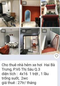 CHO THUÊ NHÀ HẺM XE HƠI TẠI TP HỒ CHÍ MINH, GIÁ CHỈ TỪ 27TR/TH. LH:0934005382, 0372931444