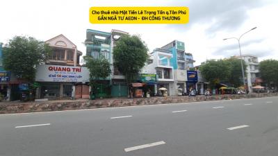 Cho thuê nhà mặt tiền Lê Trọng Tấn 90m²- 21Triệu -GẦN AEON