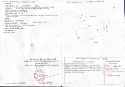 Đất kiệt Ô TÔ tải K05 Nam Cao . Gần chợ Hoà Khánh , kiệt thông tứ hướng