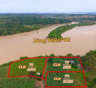 Đất thành phố BMT dt 7182m2 giáp sông Serepok, đường oto tới đất, cách BMT chỉ 13km phù hợp làm
