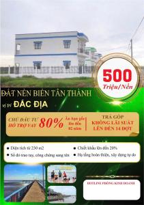 ĐẤT NỀN BIỂN TÂN THÀNH –  Ưu Đãi Cực Khủng đến 20%.