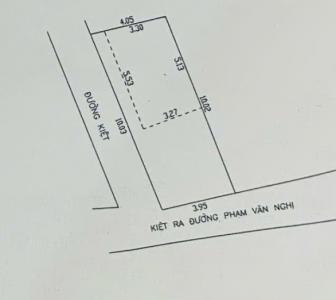 ♪ Góc Kiệt 2.5m Phạm Văn Nghị gần ĐH Duy Tân, 40m2, 3 Phòng, 2.x tỷ