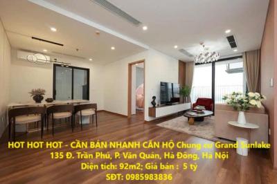 HOT HOT HOT - CẦN BÁN NHANH CĂN HỘ Chung cư Grand Sunlake Văn Quán, Hà Đông