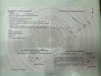 HOT SỞ HỮU NGAY lô đất vị trí đắc địa tại thị xã Chơn Thành tỉnh Bình Phước