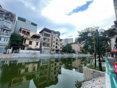 Mặt Hồ - Bán Tòa Apartment (CHDV) Phố Hoàng Ngân (Quan Nhân) 96/100m, 8Tầng 35 Tỷ