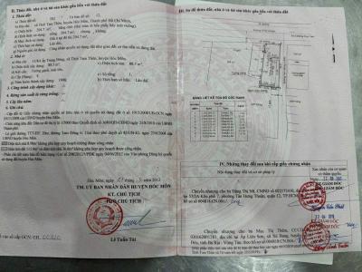 Nhà (8x28) Lô Góc 2 MT Nguyễn Thị Ngâu, Thới Tam Thôn, Hóc Môn Giá Rẻ 9.7 tỷ