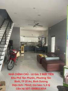 NHÀ CHÍNH CHỦ - Lô Góc 2 MẶT TIỀN Khu Phố Tân Phước, Phường Tân Bình, TP Dĩ An, Bình Dương