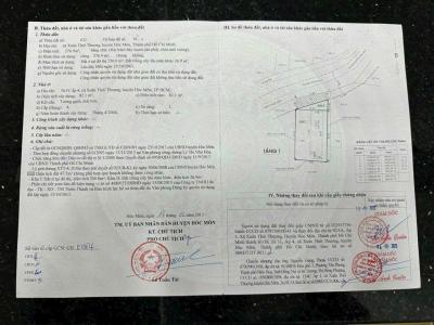 SIÊU RẺ NHÀ VƯỜN (13X24) MT XUÂN THỚI THƯỢNG 24, HÓC MÔN.