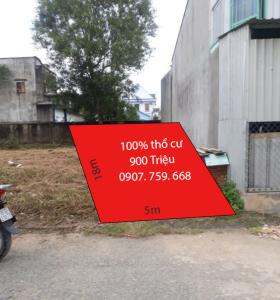 SỐC ! GẦN QUẬN 2, QUẬN 9 !100% thổ cư 900 triệu, 90m2