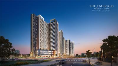 THE EMERALD GARDEN VIEW biểu hiện phong cách màu xanh lá cao cấp khởi điểm tại 35tr/m² nằm ở TP.