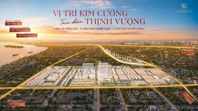 Vinhomes  Đan Phượng. Giá Tốt Từ CĐT, Cơ hội X 2 tài sản khi Đại lộ Tây Thăng Long thông (7/9)